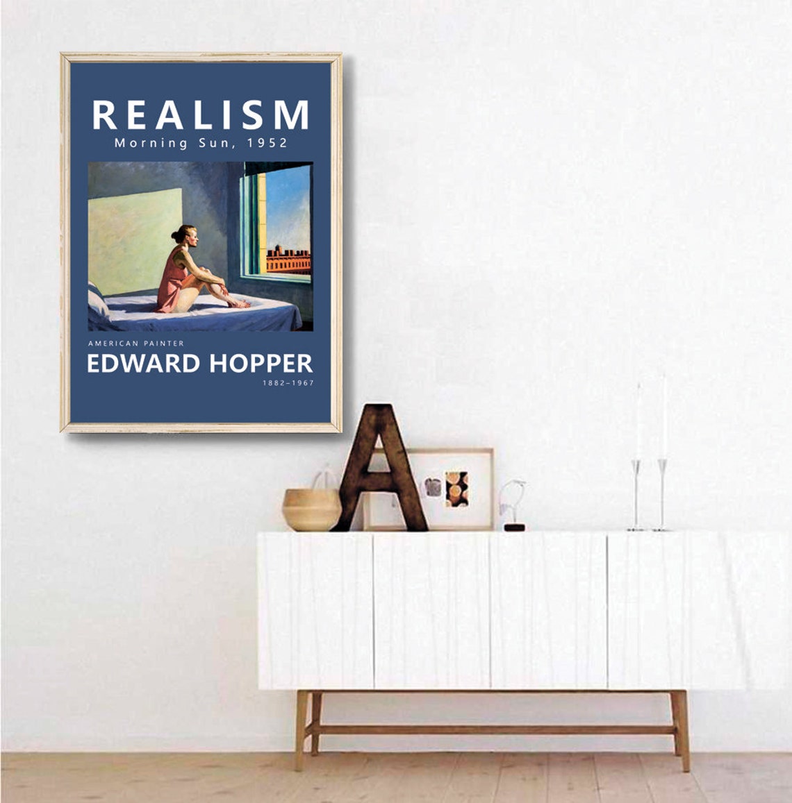 Edward Hopper Morning Sun Print Hopper Painting Vintage Wall Decor Vintage Poster Vintage Woman Genre Art Hopper Wall Art - Image 3