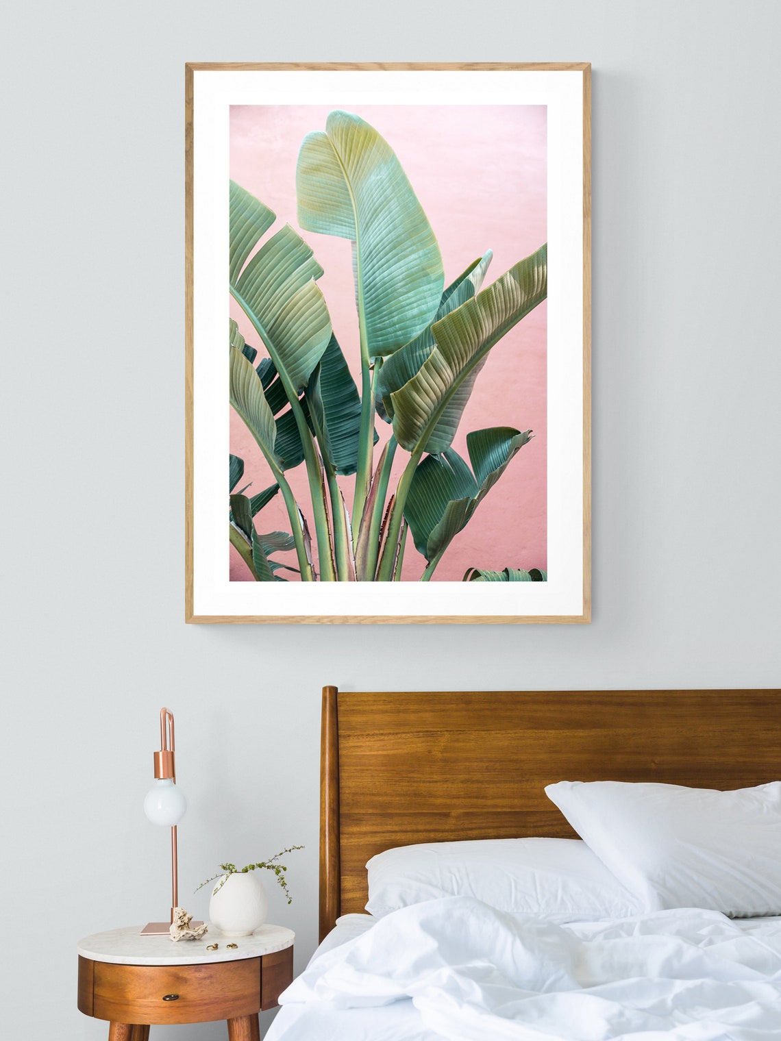 Palm Tree Print, Tropical Leaf Botanical Art