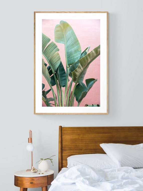 Palm Tree Print, Tropical Leaf Botanical Art