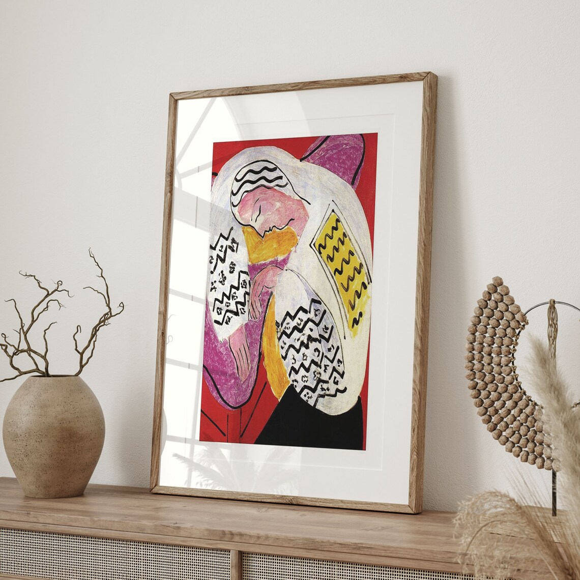 Vintage Henri Matisse Exhibition Poster, The Dream