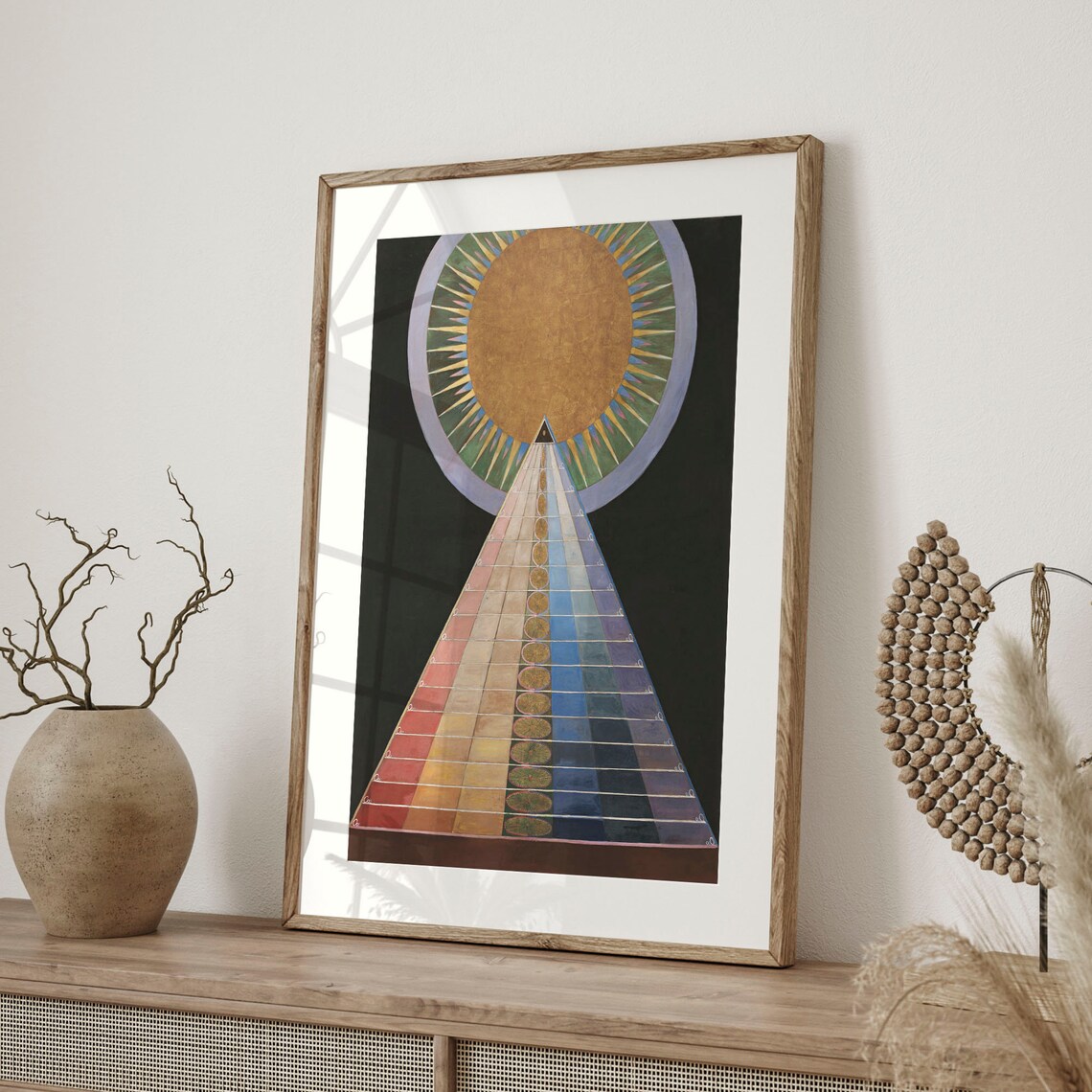 Hilma Af Klint Altarpiece No. 1, Abstract Art Print - Image 4