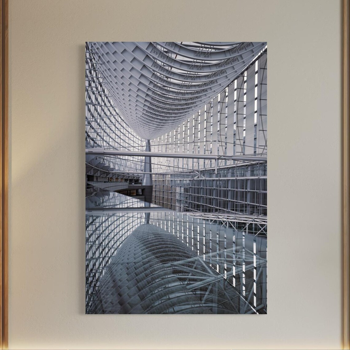Tokyo International Forum Glass Atrium Architecture Photo Poster