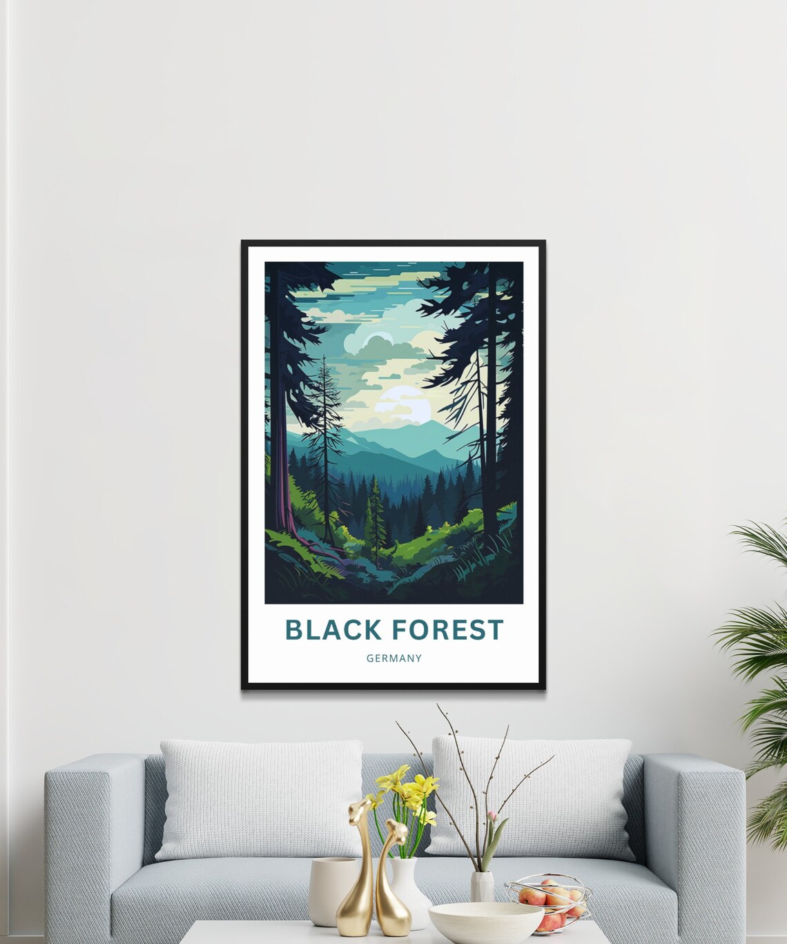 Black Forest Travel Poster, Germany Wall Art - Image 2