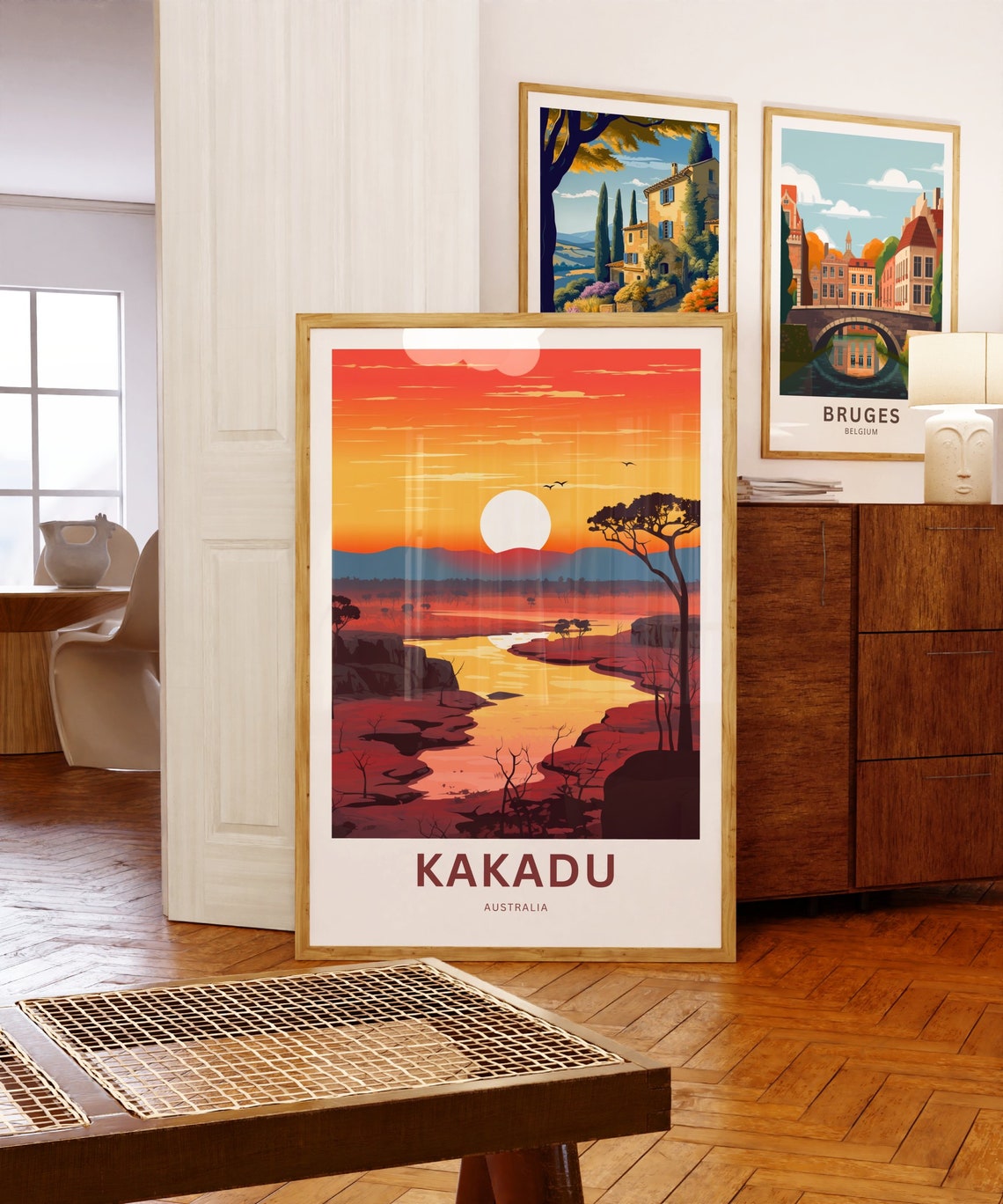Kakadu National Park Sunset River Custom Travel Poster Australia - Image 5