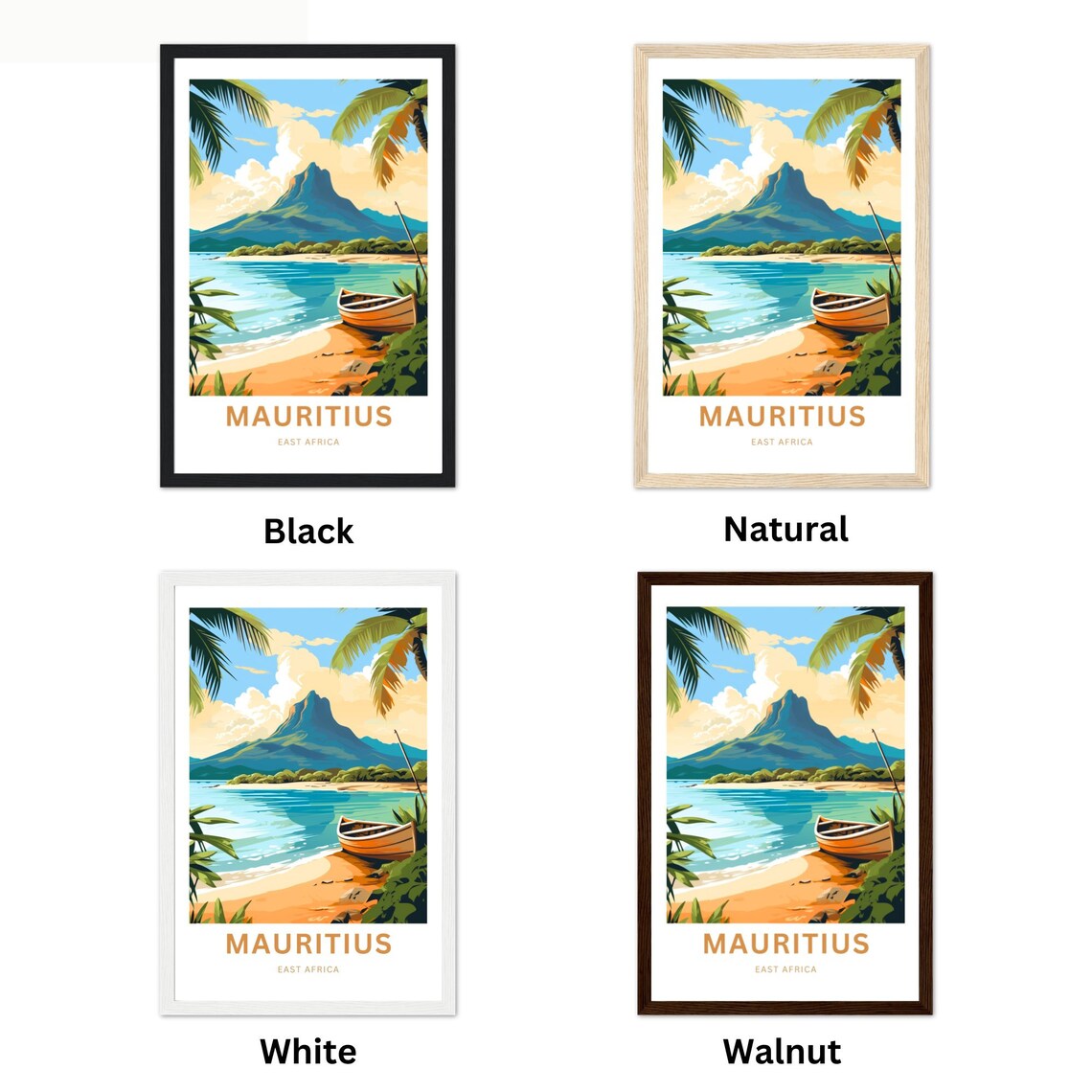 Mauritius Africa Wall Art Print - Image 2
