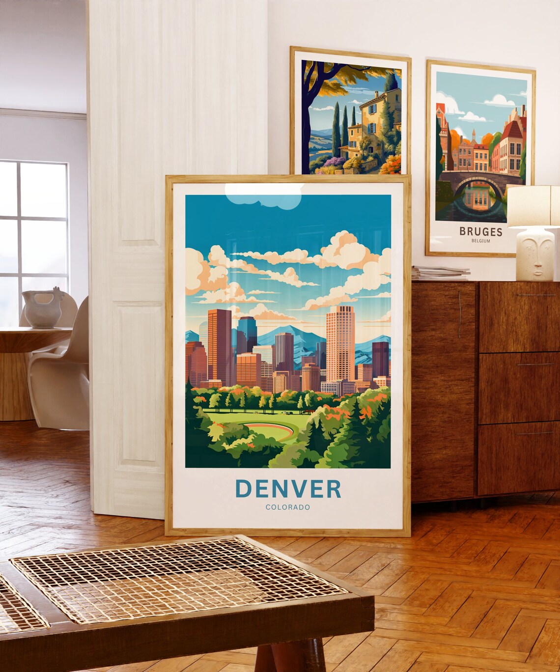 Personalized Denver Travel Print, Colorado Poster - Image 5