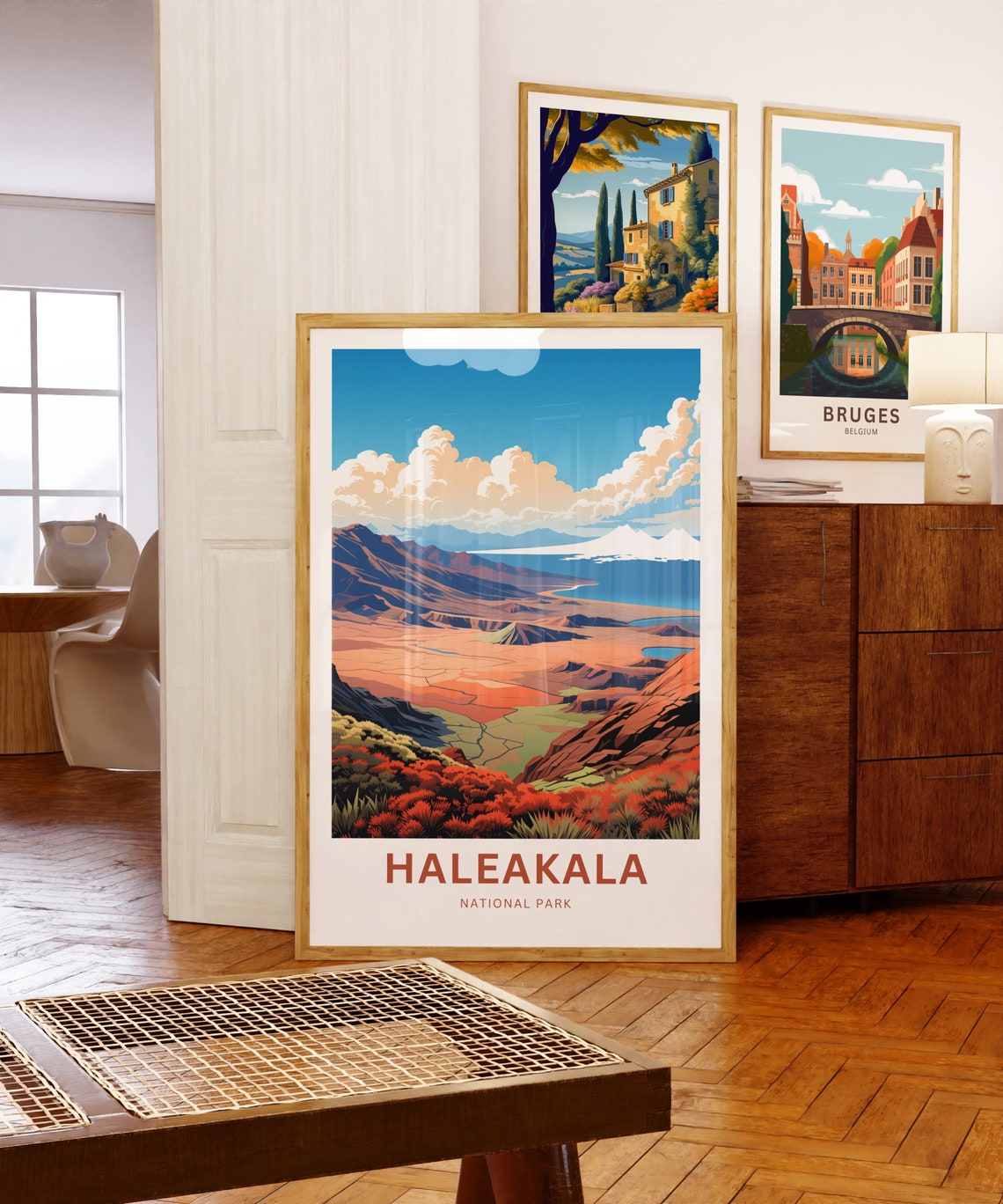 Haleakala National Park Hawaii Volcano Crater Landscape Poster - Image 5