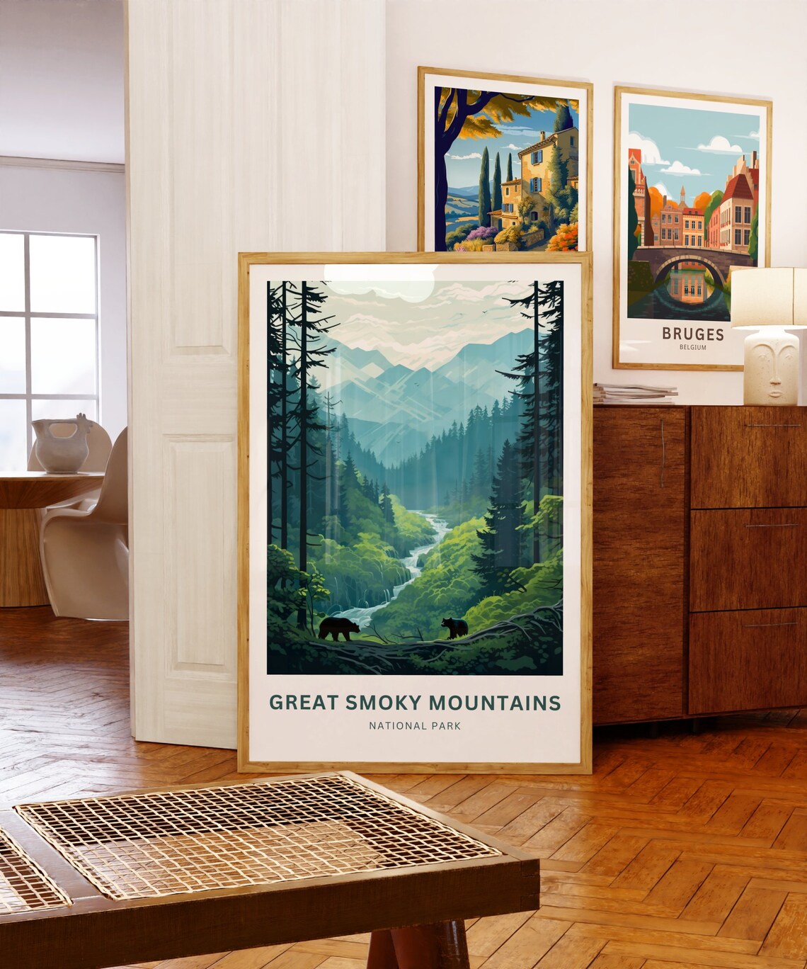 Personalized Great Smoky Mountains Travel Poster - Image 5