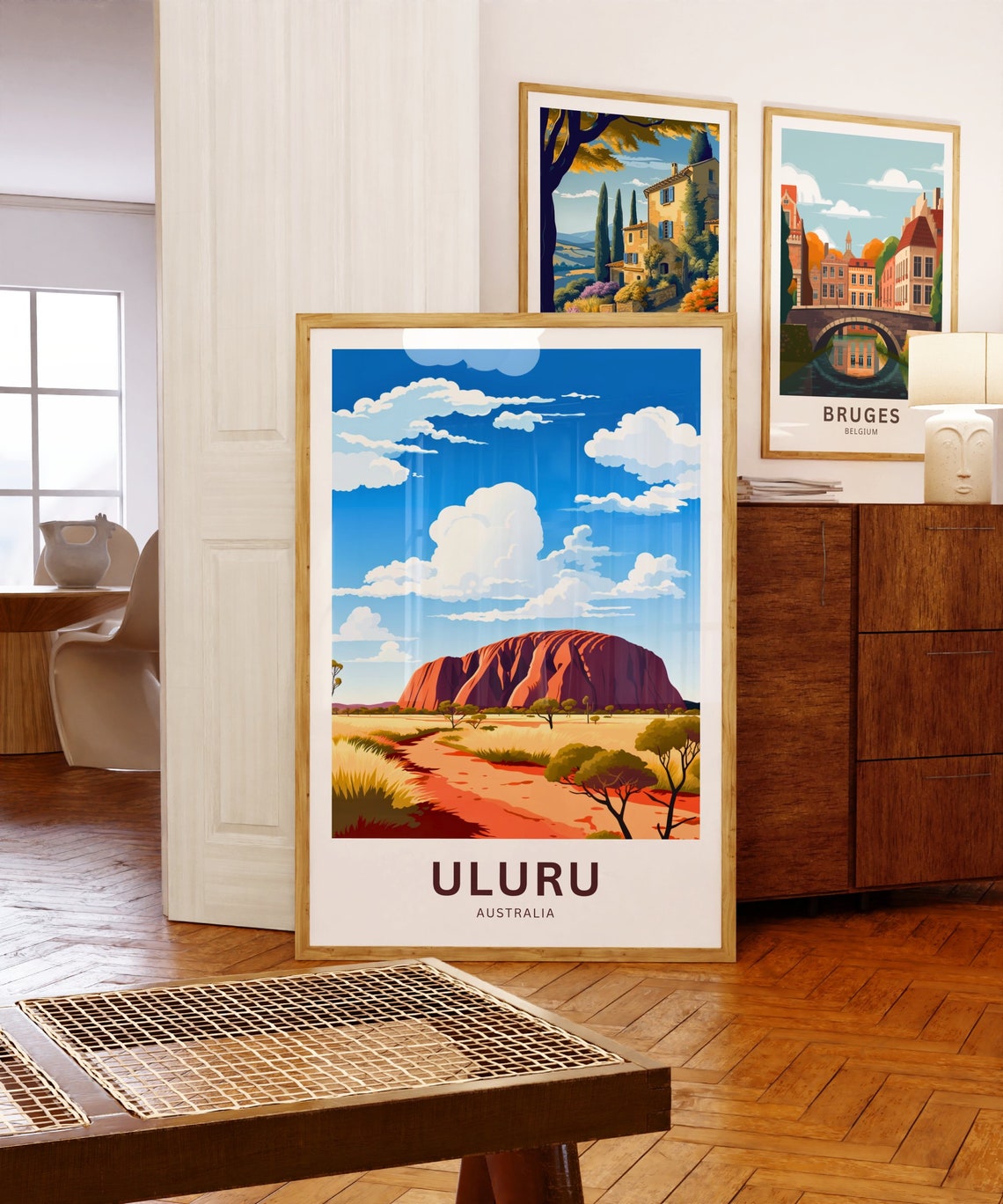 Uluru Ayers Rock Australia Red Desert Sacred Monolith Poster - Image 5