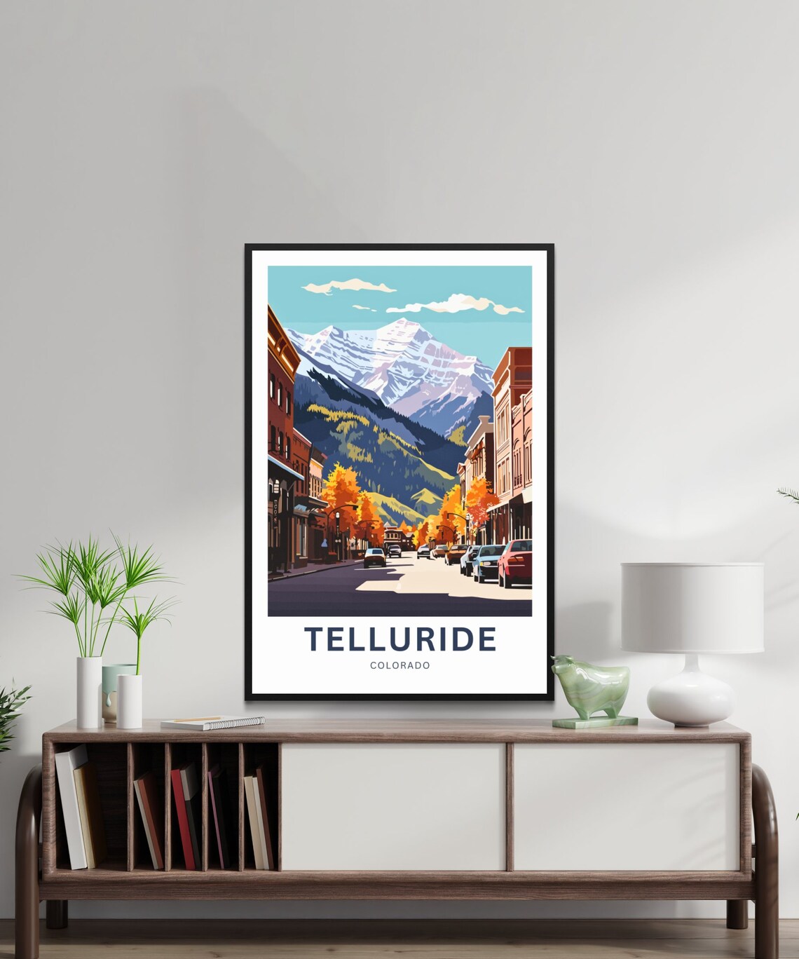 Telluride Colorado Main Street Autumn Aspen Peaks Travel Poster - Image 2