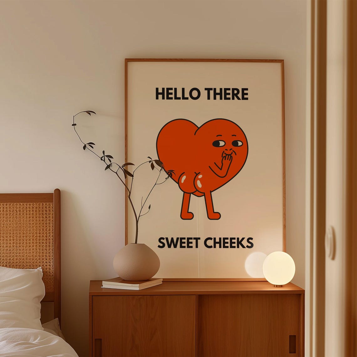 Funny Nice Butt Print, Cute Bathroom Wall Art - Image 3