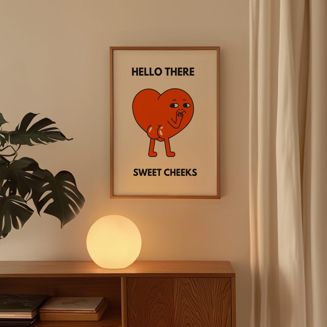 Funny Nice Butt Print, Cute Bathroom Wall Art - Image 2