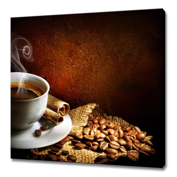 Cup Of Coffee Cinnamon Kitchen Modern Design Home Decor Print Wall Art Picture Wall Hanging