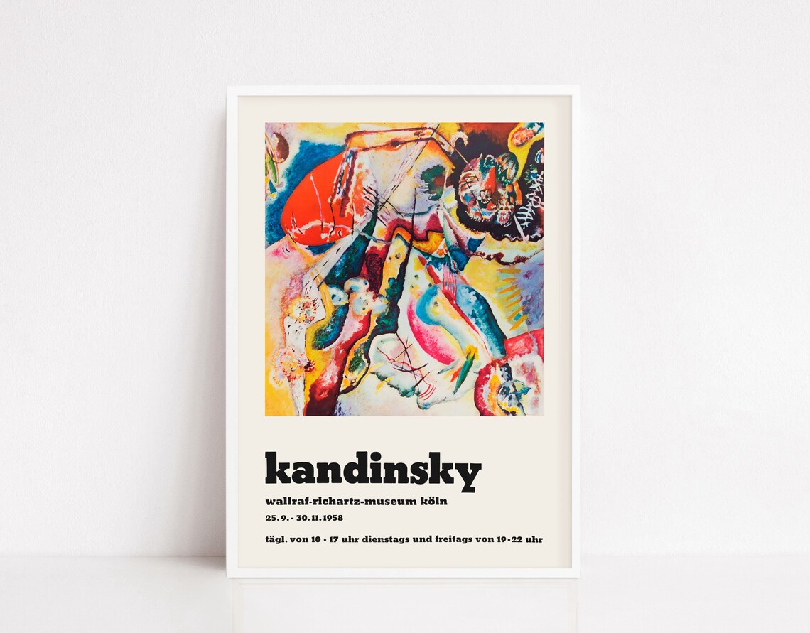 Kandinsky Poster, Wassily Kandinsky Art Print