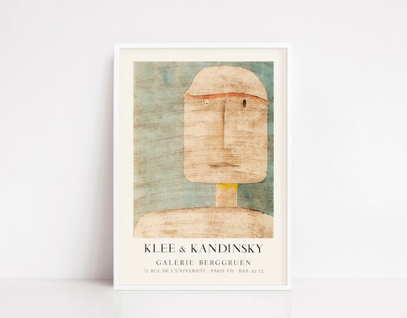 Paul Klee Poster Klee Print Kandinsky Poster Kandinsky Print Exhibition Poster Exhibition Print Art Poster