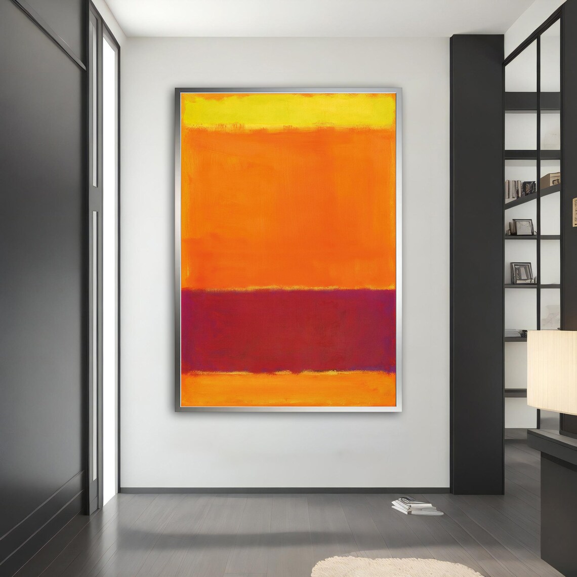 Mark Rothko Orange Art Mark Rothko Wall Art Art Reproduction Mark Rothko Print Mark Rothko Paint - Image 5