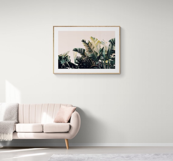 Palm Tree Print Paradise 4, Boho Art Print