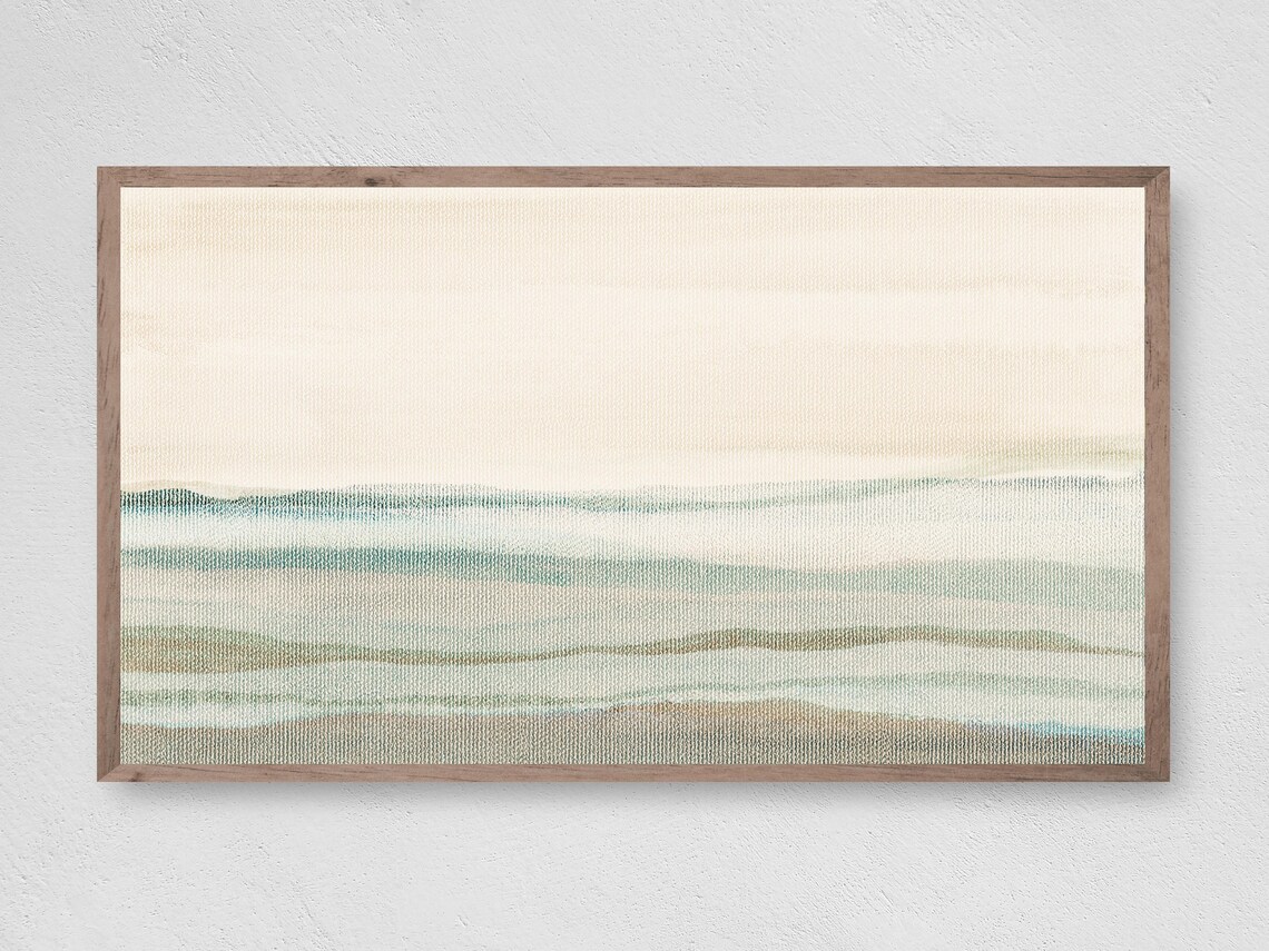 Perfect Tranquility Abstract Art Print, Modern Decor