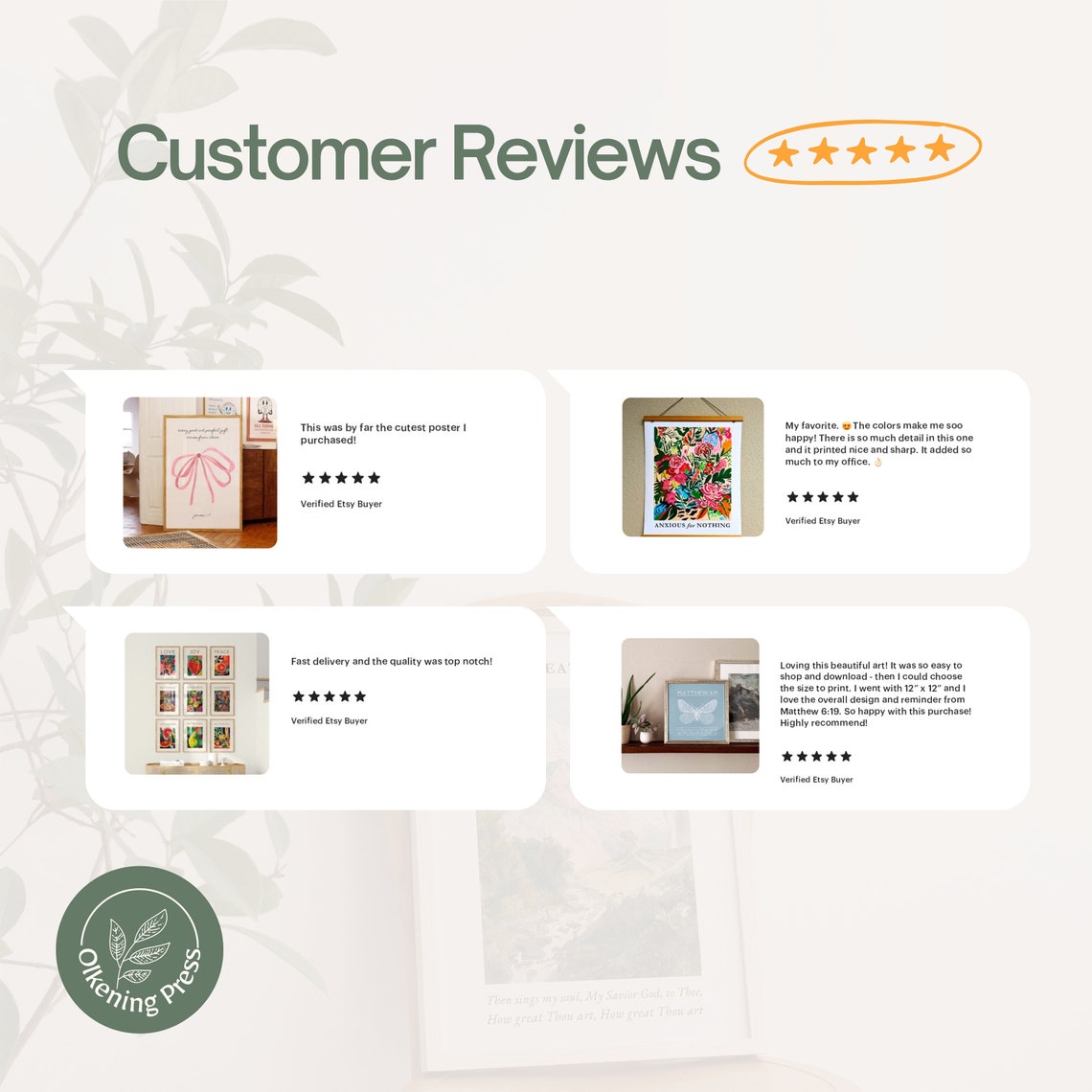You Turn Mourning to Dancing Psalm 30 Blue Floral Bible Poster - Image 2