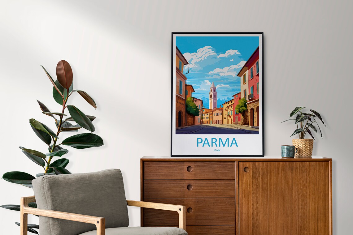 Parma Travel Poster, Italy Wall Art Print - Image 2