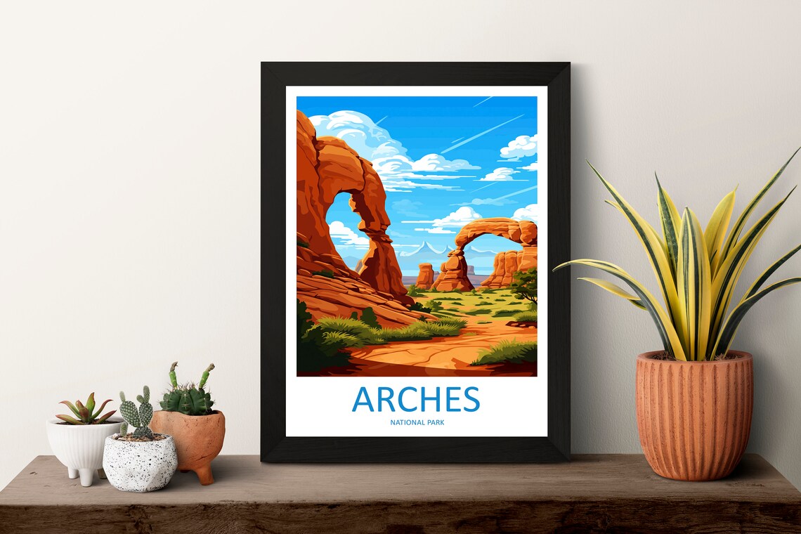 Arches National Park Wall Hanging Poster - Image 3