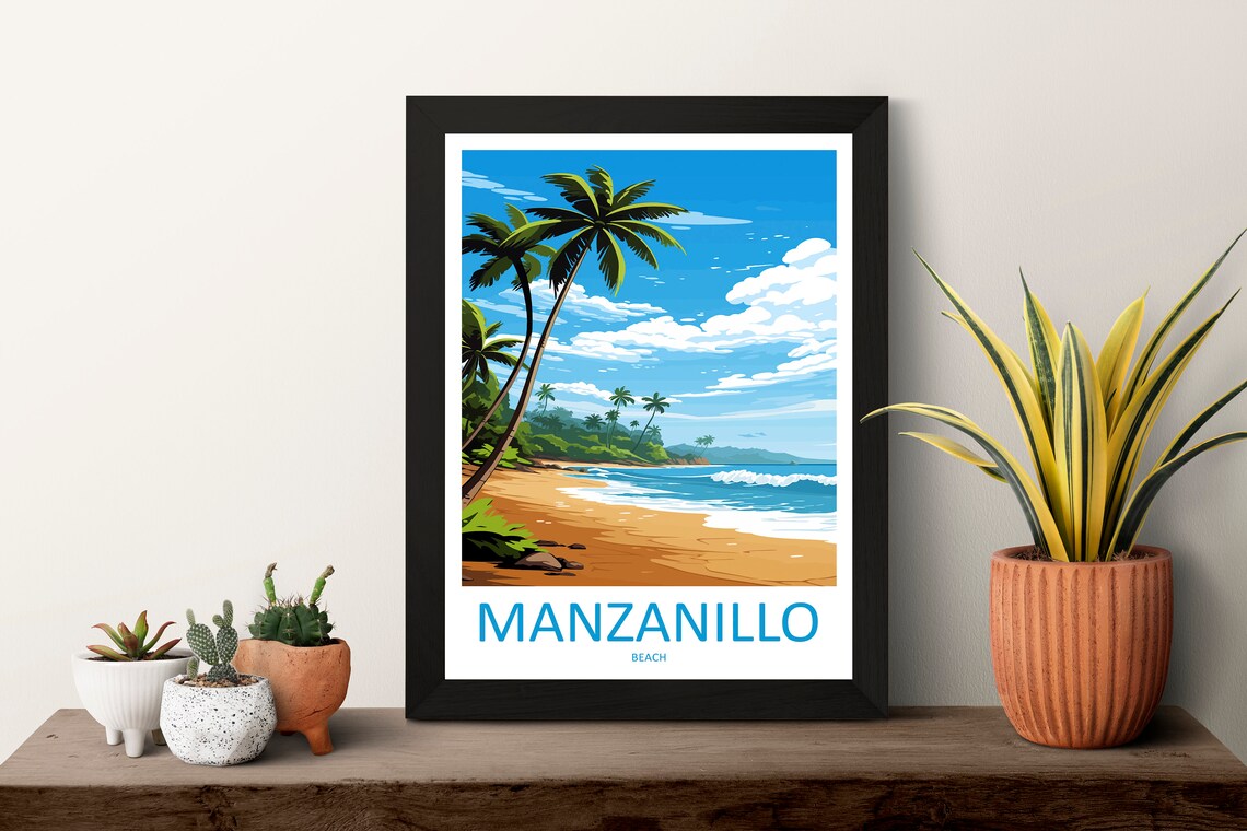 Manuel Antonio Beach Travel Poster, Costa Rica - Image 3