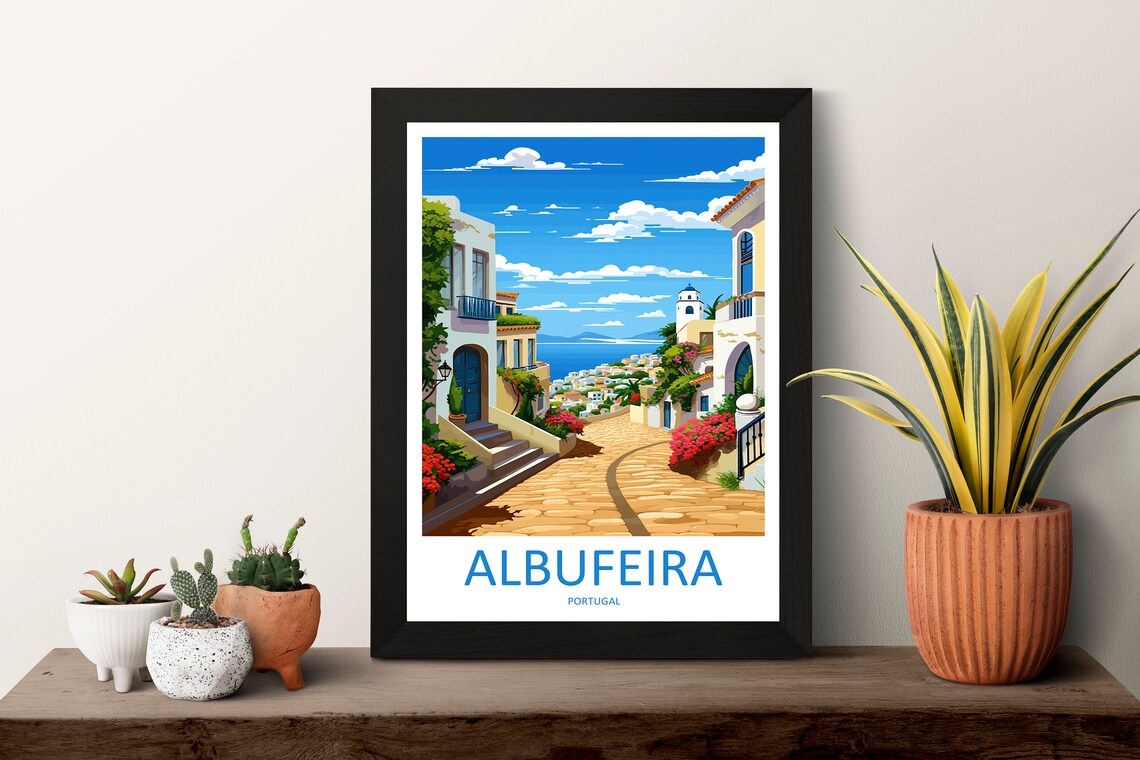 Albufeira Gift For Art Lovers Poster - Image 3