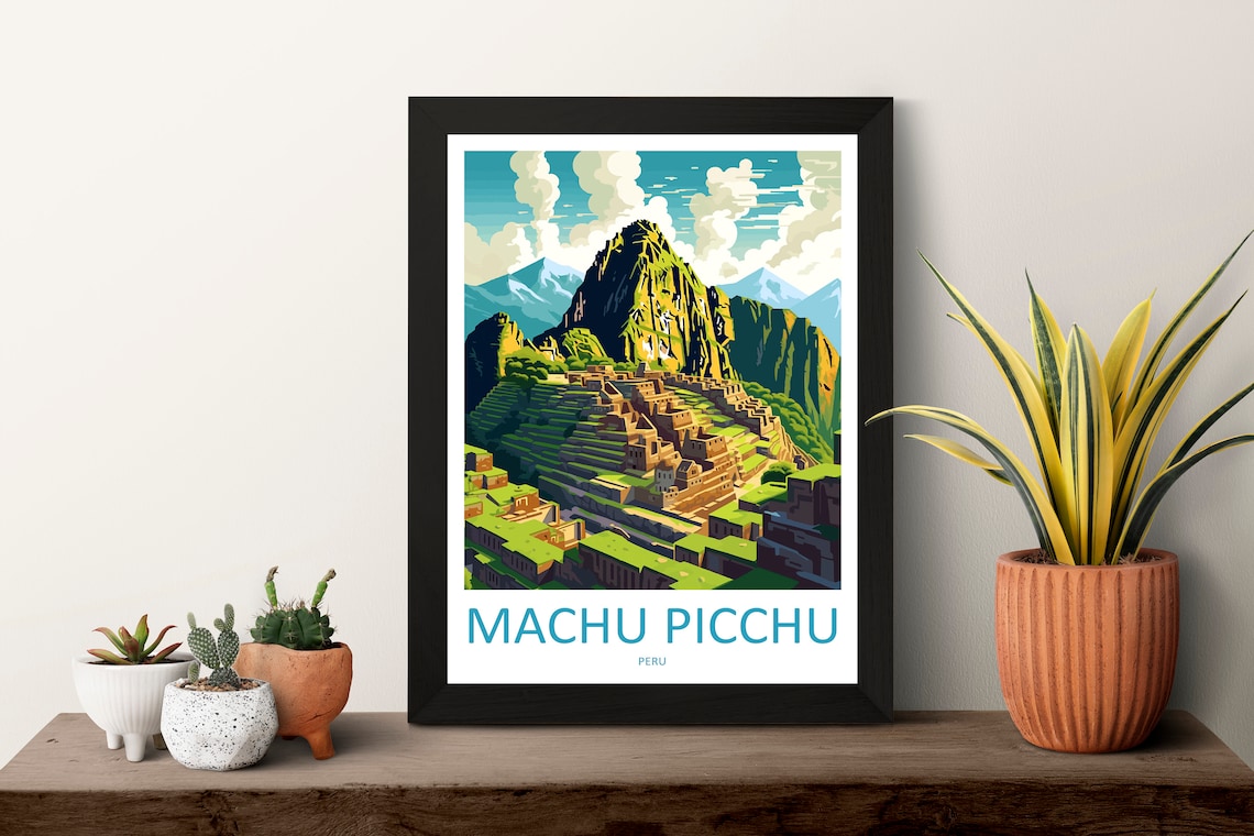 Machu Picchu Home Dcor Art Print - Image 3