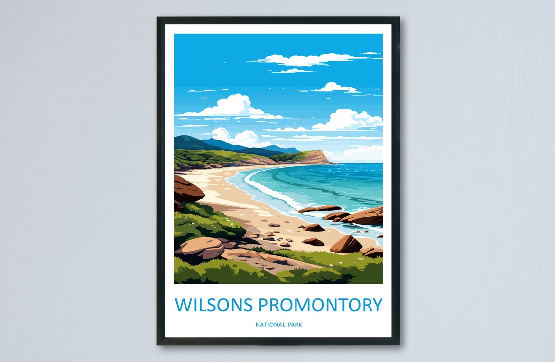 Wilsons Promontory National Park Sandy Bay Beach Australia Poster
