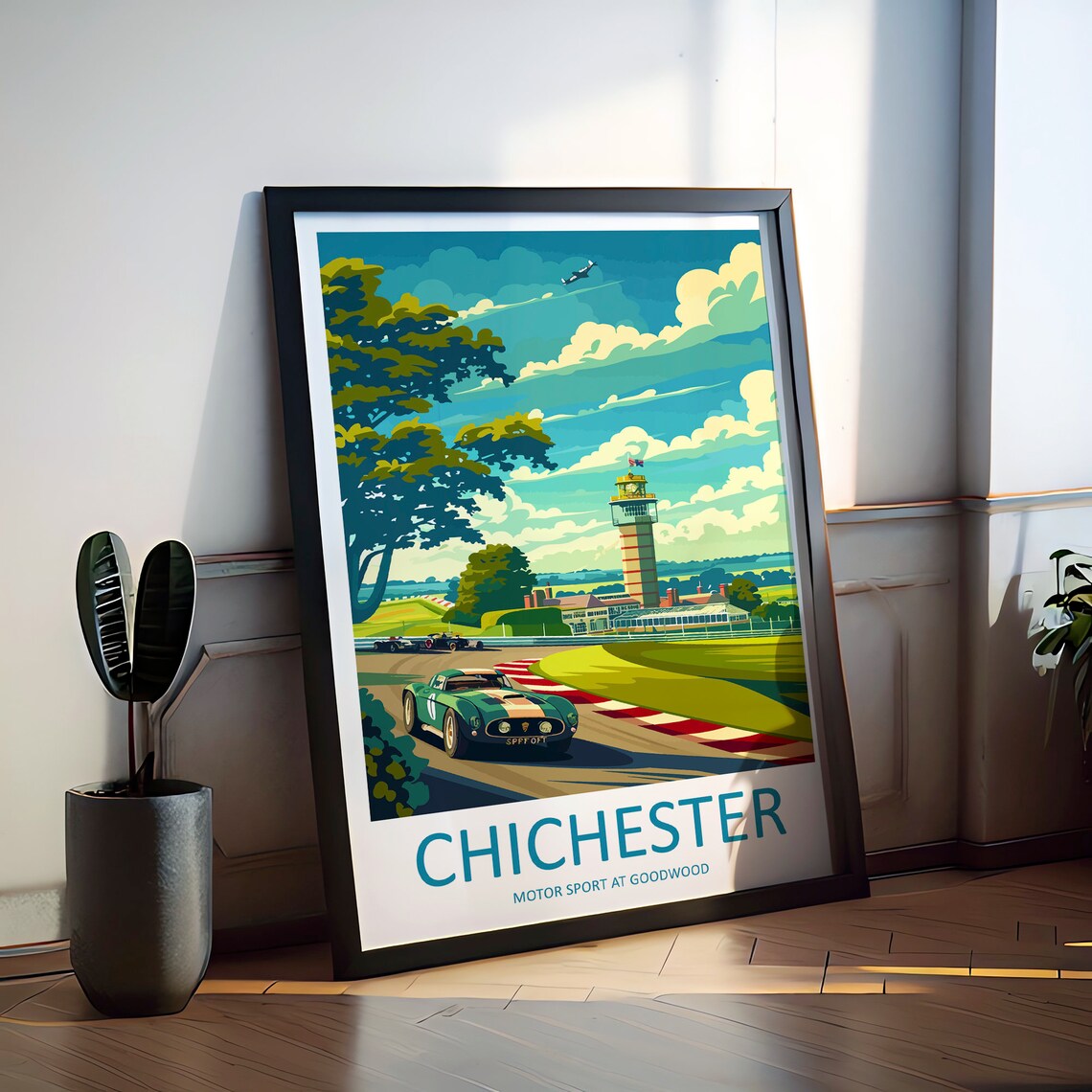 Chichester Motorsport at Goodwood Travel Poster