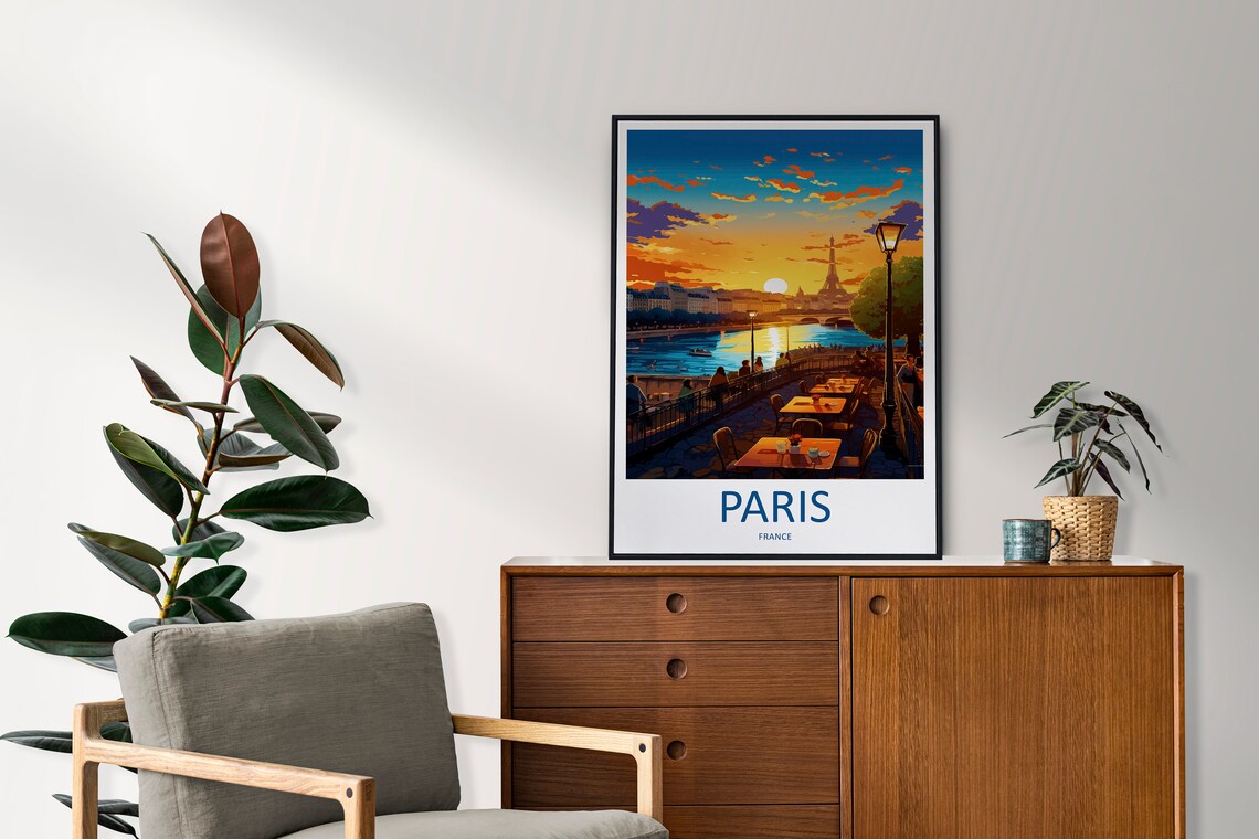 Paris Travel Print, France Wall Art Decor - Image 2