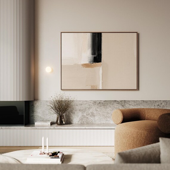 Subtle Textures In Neutral Tones Artwork Wall Art