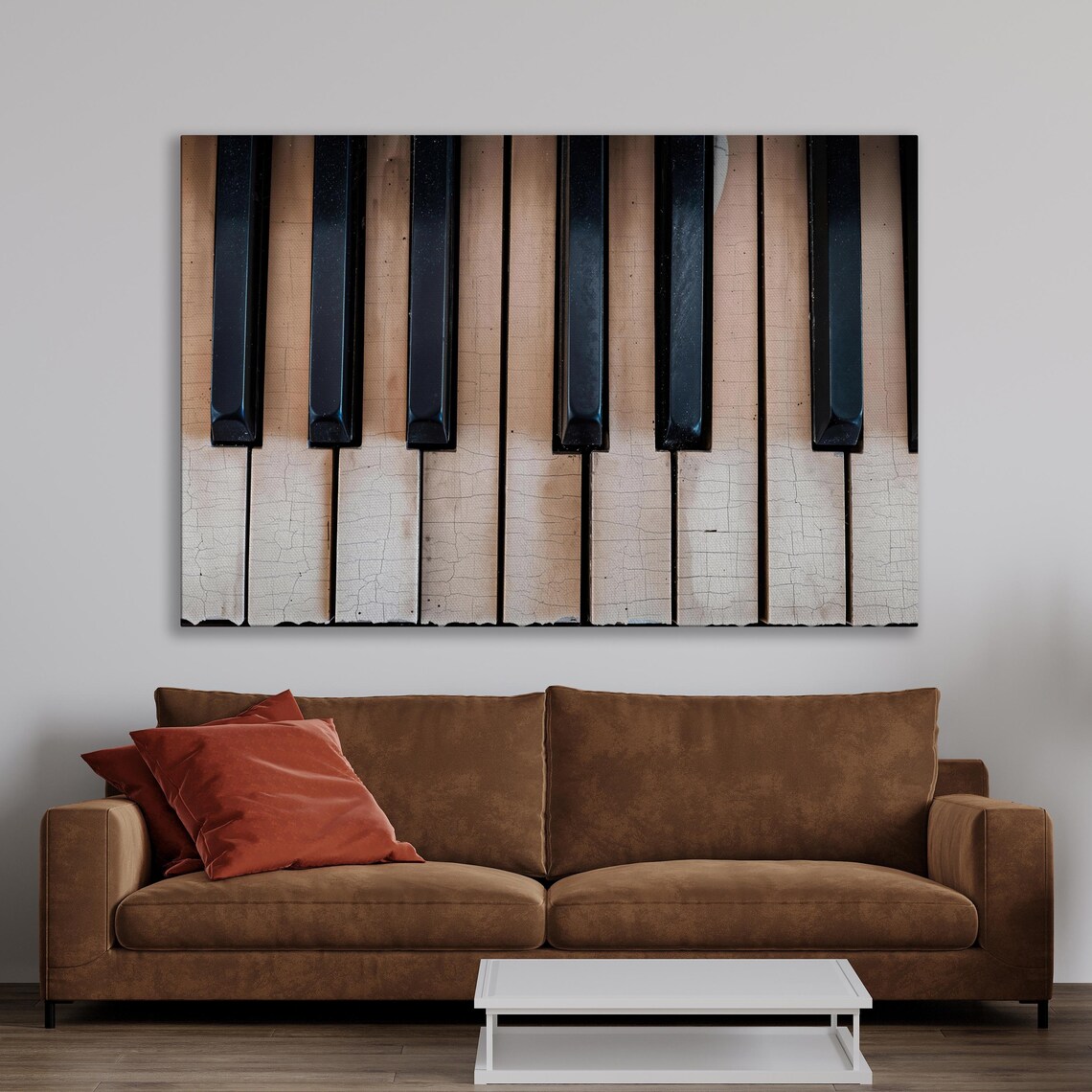 Vintage Piano Keys Print, Classical Music Wall Art - Image 4
