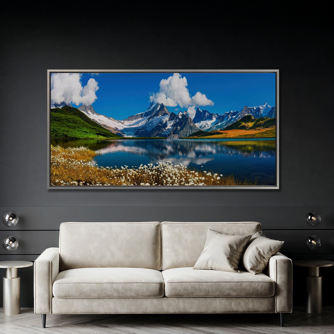 Bachalpsee Lake, Grindelwald Alps Travel Poster - Image 3