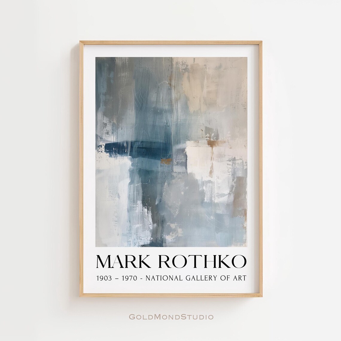 Mark Rothko Art Print, Gallery Wall Decor for Living Room