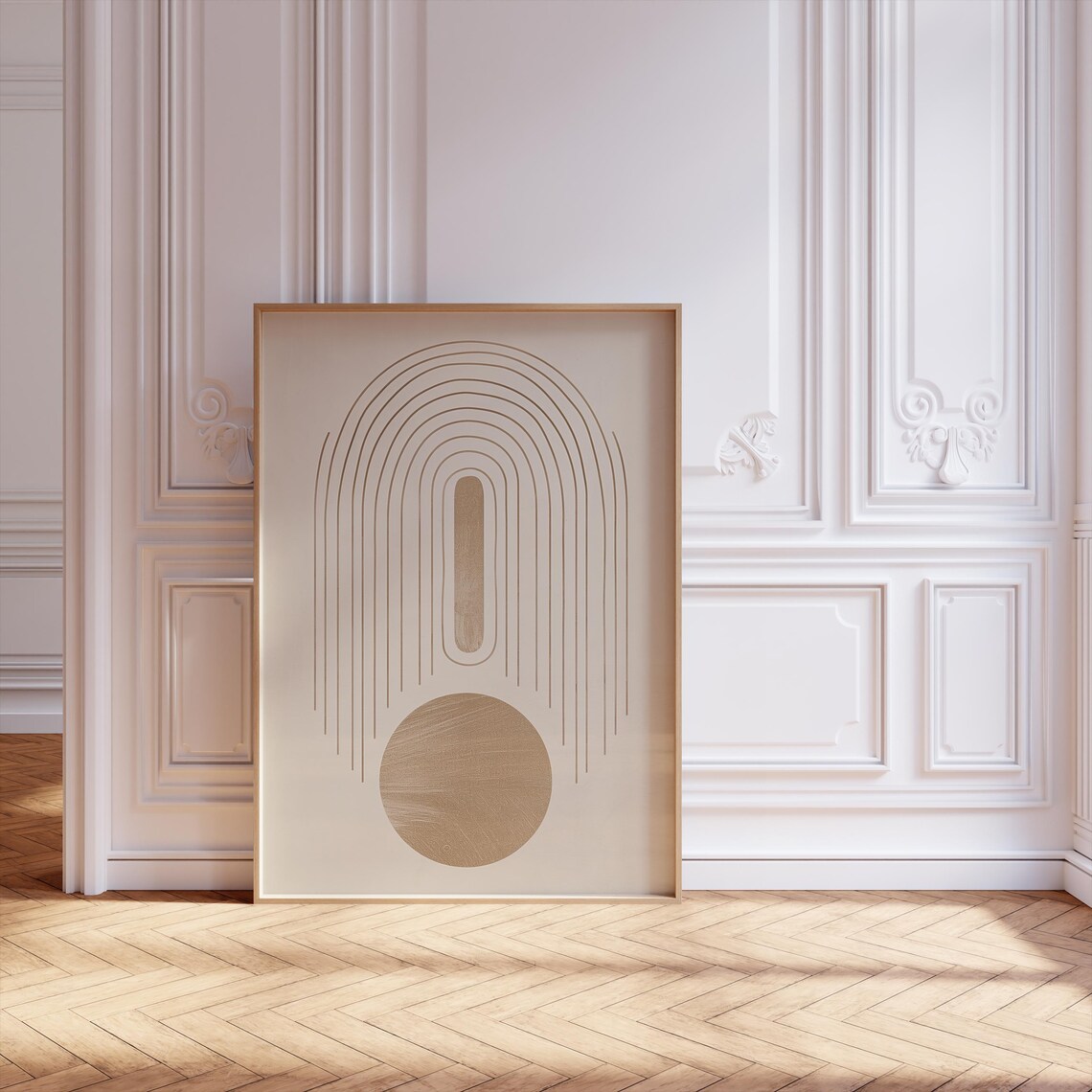 Line Drawing Poster, Minimalist Scandinavian Art