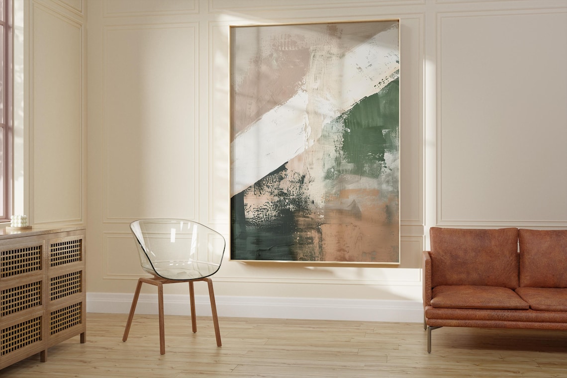 Scandinavian Abstract - Retro Travel Poster - Image 2