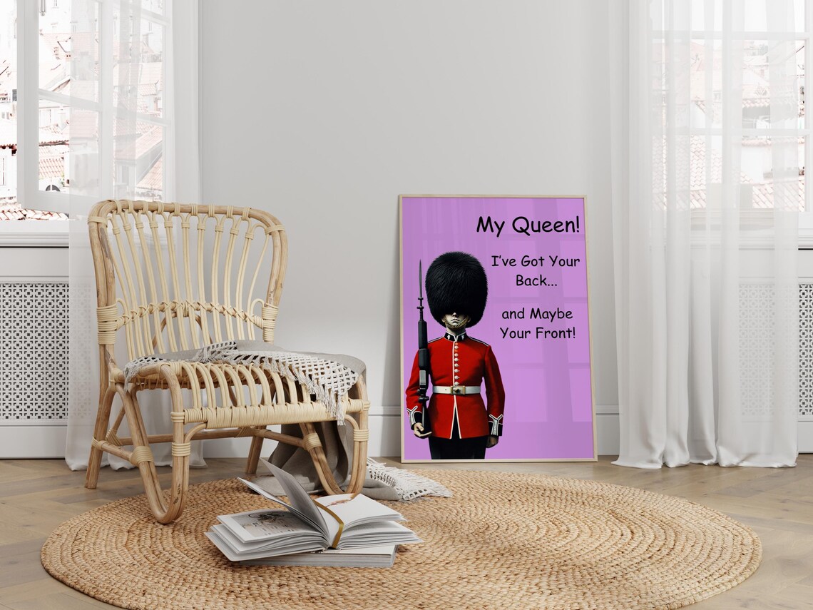 Queens Guard Funny Quote, Gift For Her - Image 5