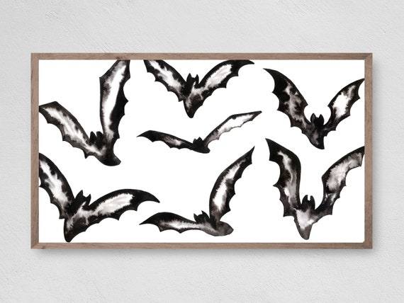 Halloween Batty Bats, Instant Fall Halloween Art Print