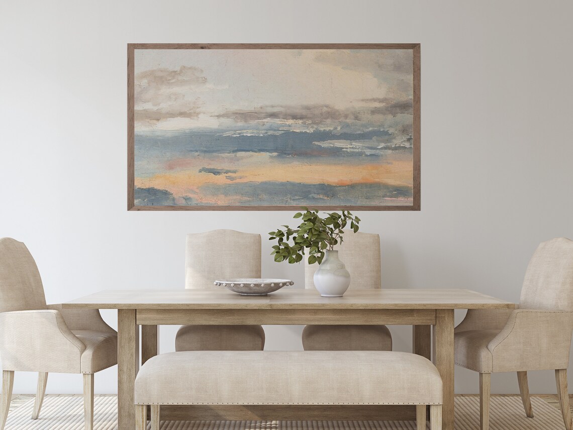 Frame TV Art Minimalist Abstract, Modern Home