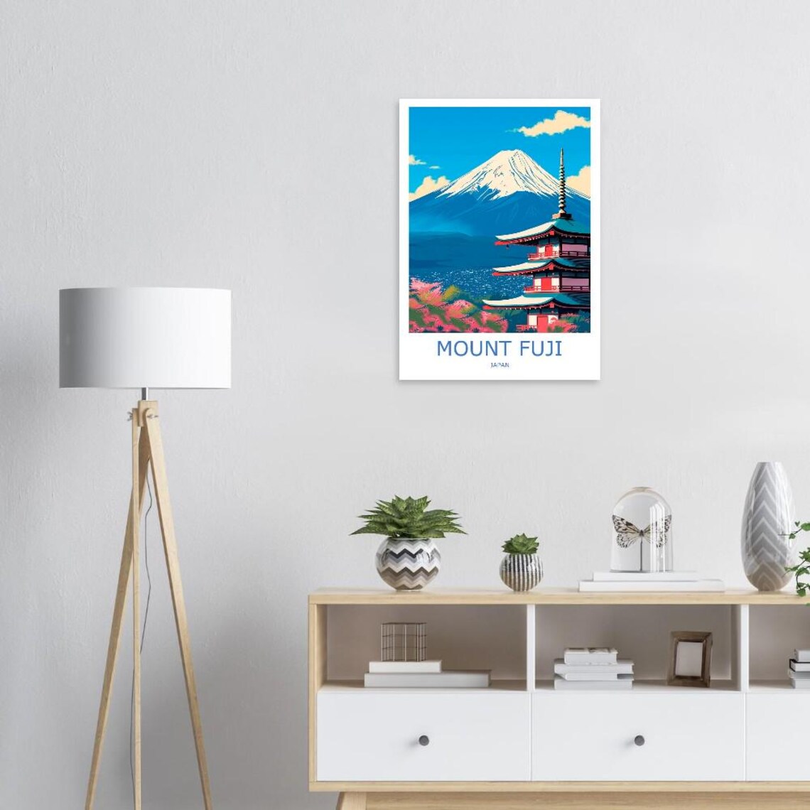 Mount Fuji Japan Gift Wall Art Print - Image 2