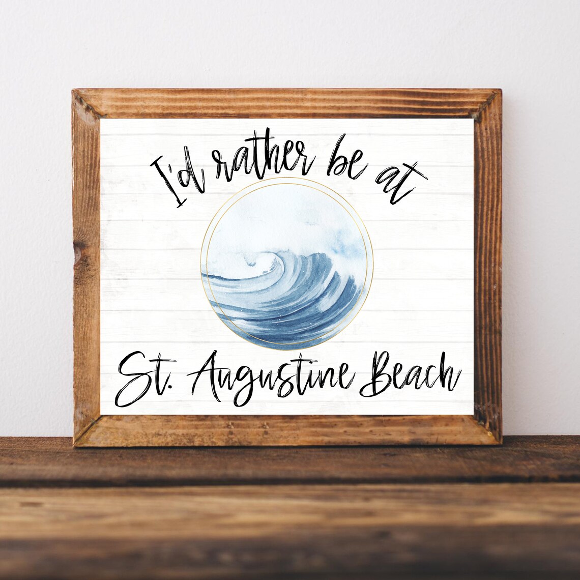 St Augustine Florida Lighthouse Travel Poster