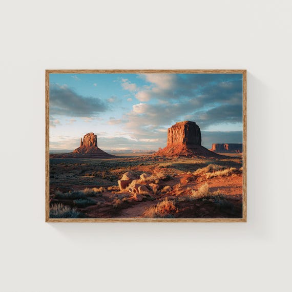 Monument Valley Film Photography Print Southwest Desert Art