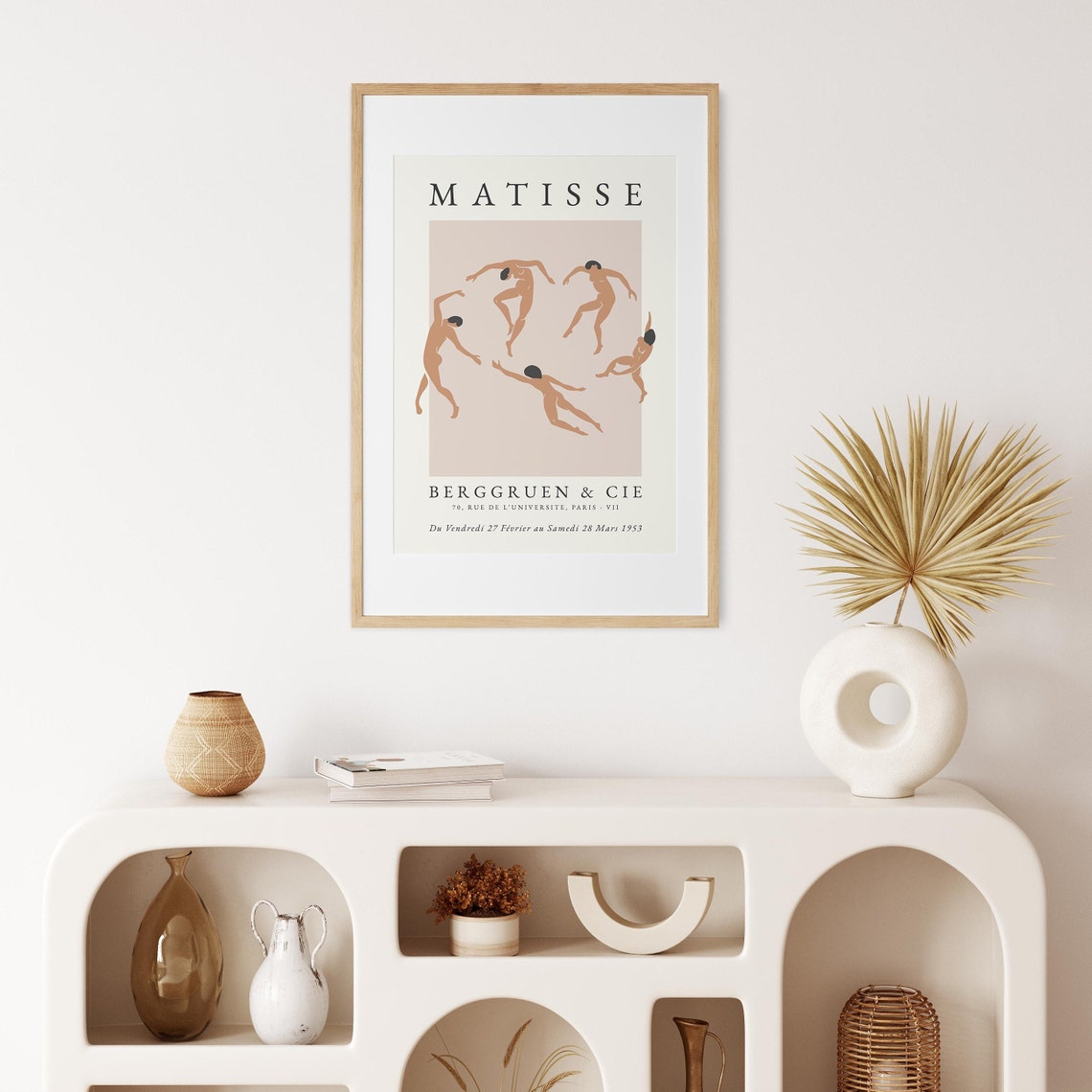 Boho Neutral Print Wall Art Print Matisse Wall Art Prints Henri Matisse Print Dancing Print Instant Matisse Print - Image 3