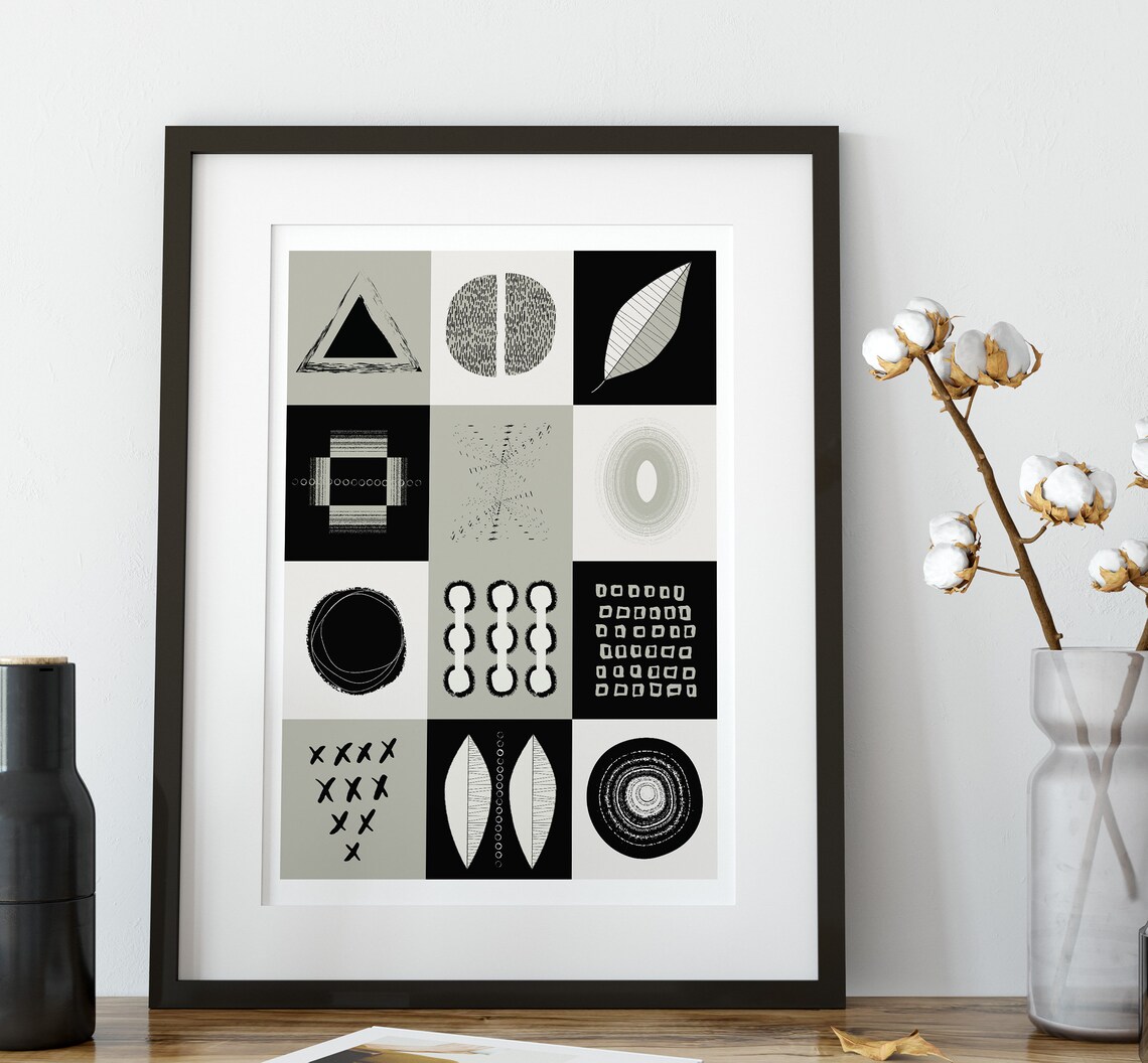 Black And White Prints, Minimalist Wall Art Print - Image 2