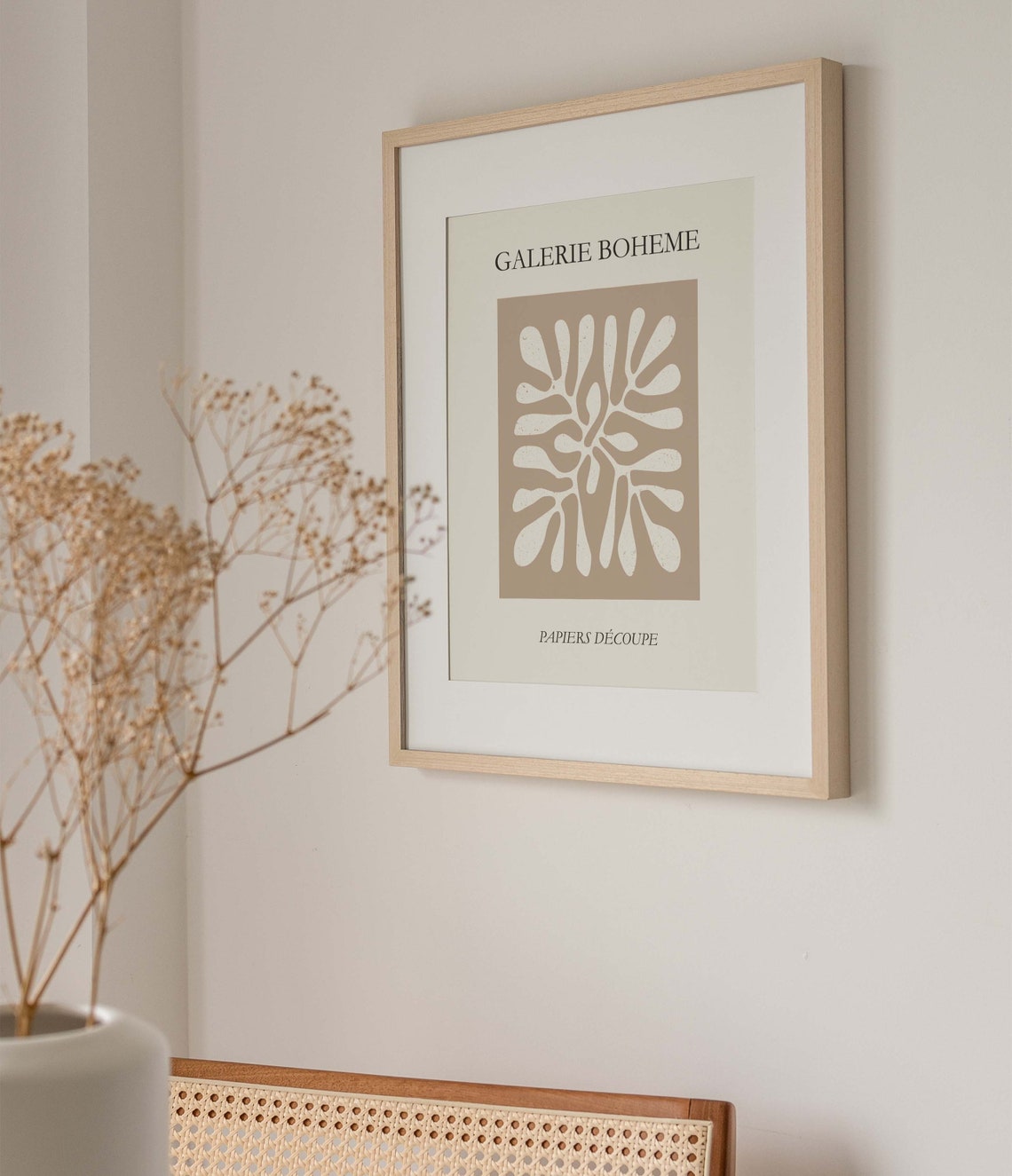 Matisse Print Neutral Print Boho Wall Art Henri Matisse Boho Henri Matisse Print Neutral Matisse Print Abstract - Image 3