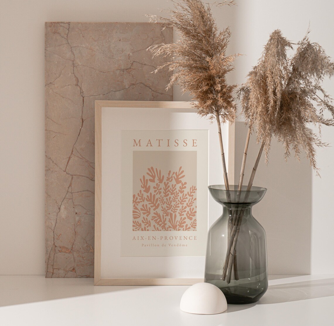 Henri Matisse-Inspired Boho Neutral Art Print - Image 4