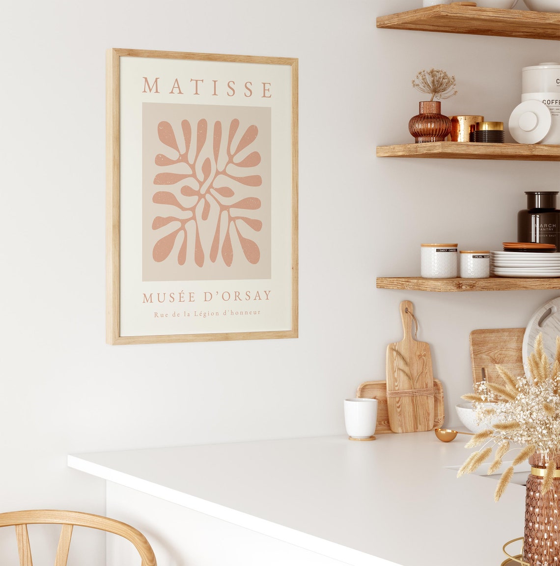 Matisse Print Boho Wall Art Henri Matisse Neutral Prints Boho Print Wall Art Print Instant Matisse Neutral Boho - Image 4