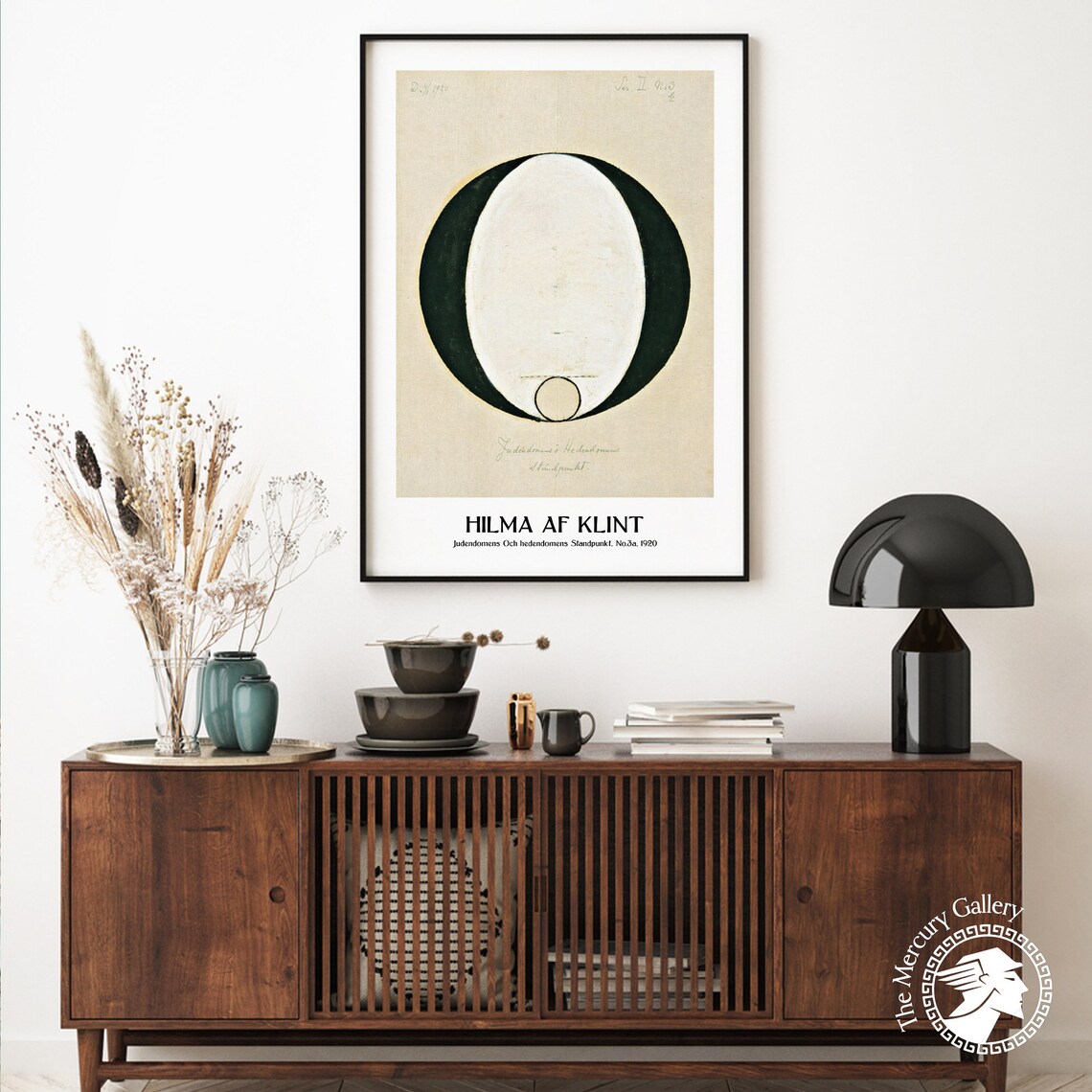 Hilma Af Klint Vintage Exhibition Art Print - Image 5