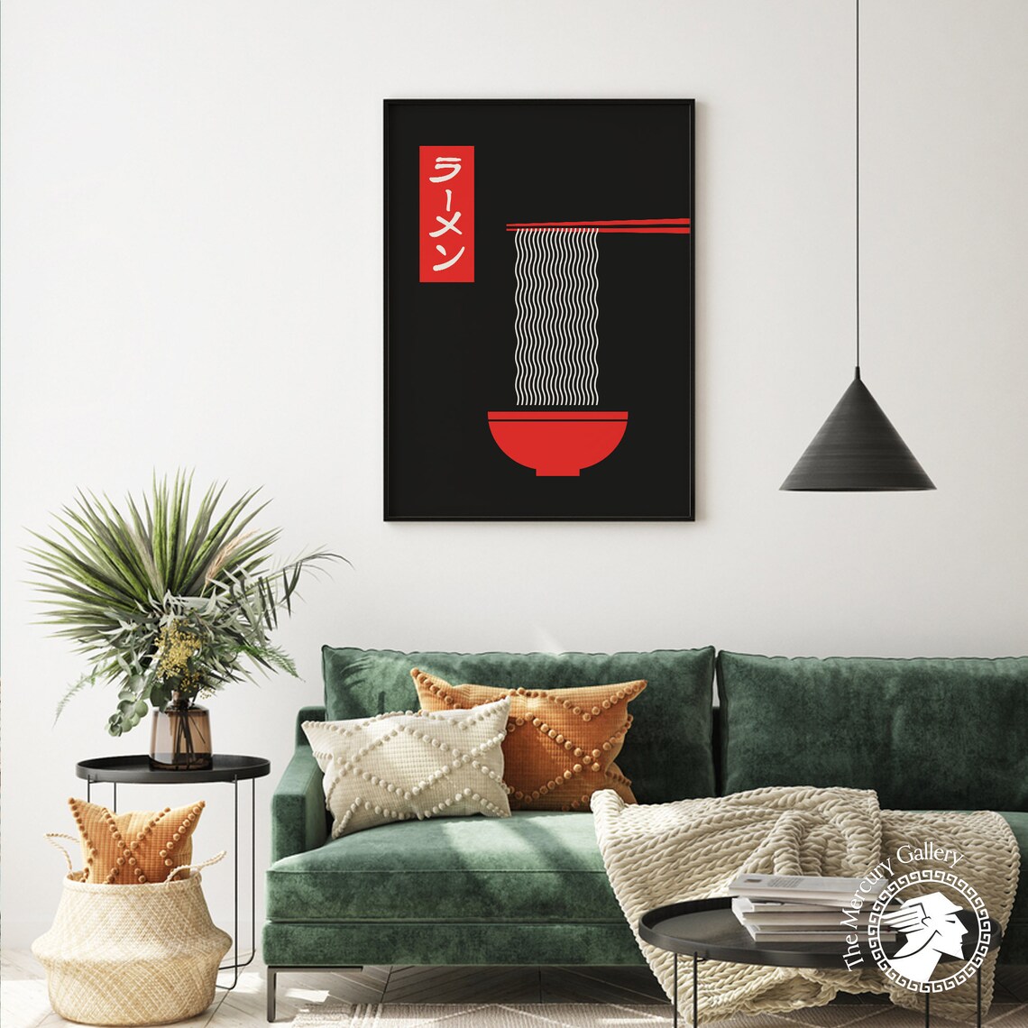 Ramen Noodle Travel Poster, Noodle Soup Artwork - Image 4